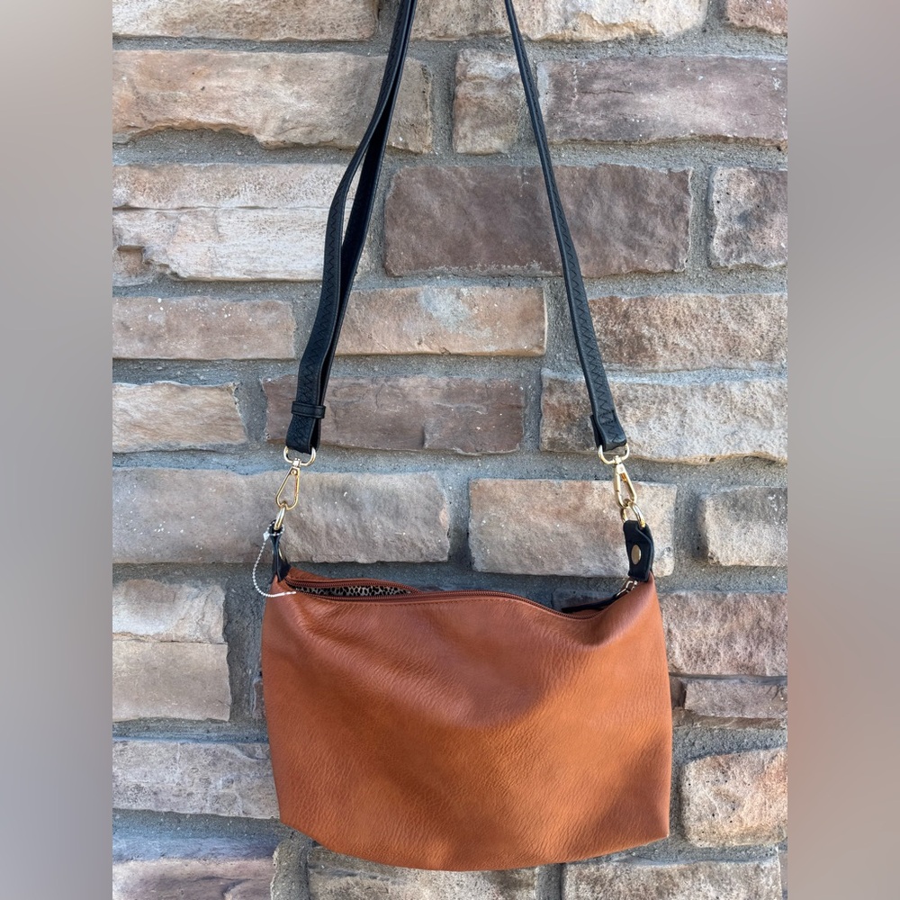 Crossbody Cheetah Bag 100% PU